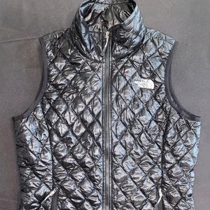 Black North Face Vest